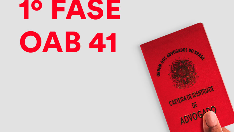 Simulado I de 1ª Fase 41º Exame OAB