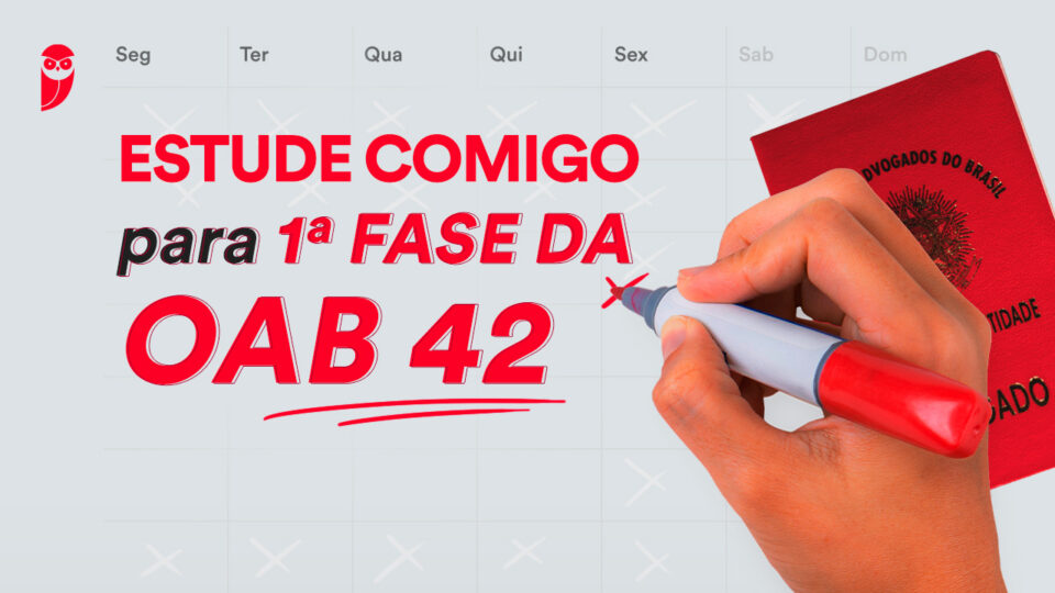 Curso Estude Comigo 1ª Fase OAB 42